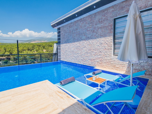  gece  -  Kasım
  | Kalkan Akbel Muhafazakar Villa (4 Kişilik, Doğa İçinde, Jakuzili, Isıtmalı Havuz Seçenekli)